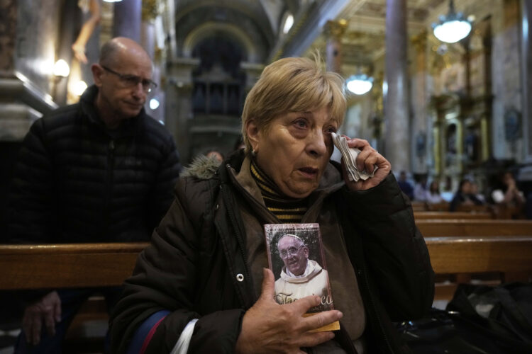 Picture This - AP Edition: Catholics Around the World Mourn Pope Francis